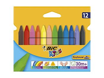 Plastkritor Bic Plastidecor 12/fp