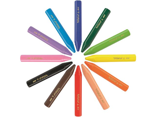 Plastkritor Bic Plastidecor 12/fp - 2