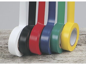 Tejp PVC kulör 10mx15mm 6/FP