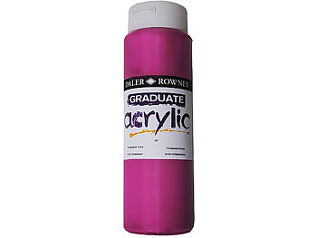 Akrylfärg Graduate Acrylic 500 ml rosa 