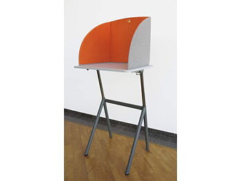 StandUp Bordsskärm 58 cm grå