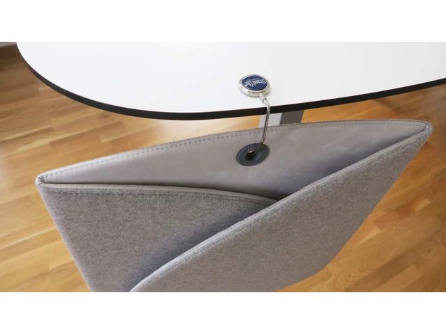 StandUp Bordsskärm 58 cm grå - 3