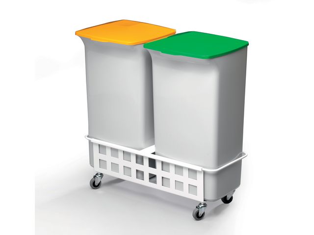 Sorteringsvagn 2x40L