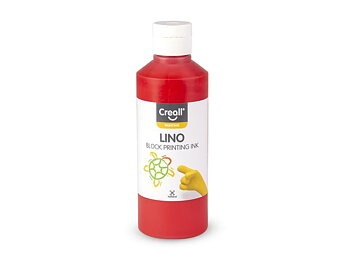 Tryckfärg Lino Creall 250 ml röd