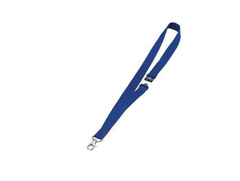 Textilband DURABLE blå karbinhake10/FP