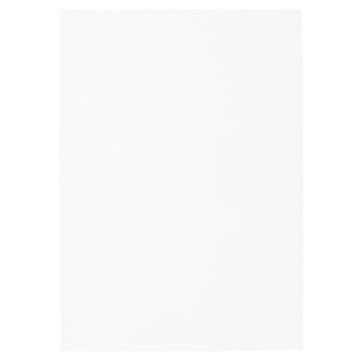 Dekorationskartong 46 x 64 cm 220 g Vit 10/fp  