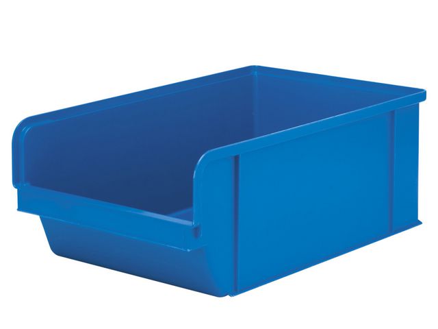 Plastlåda blå, 7 L