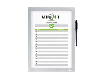 Inforam självh. DURAFRAME note A4 silver