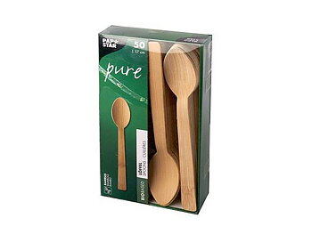 Bestick PURE Sked bambu 17cm 50/FP