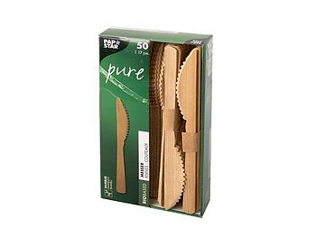 Bestick PURE Kniv Bambu 17cm 50/FP