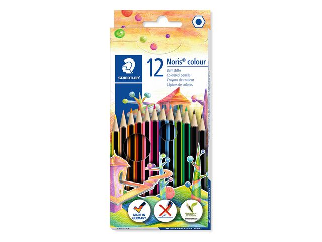 Färgpenna Staedtler Noris Colour 12/fp