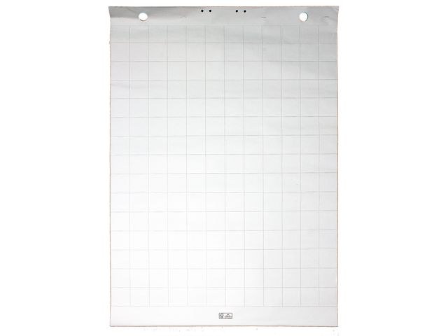 Blädderblock 55x75cm olinj/linj/rut 5/FP