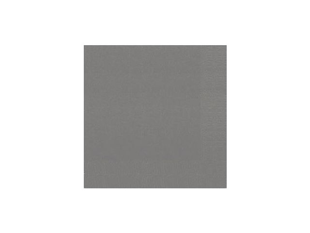 Servett 3-lags 40x40cm granitgrå 125/FP