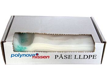 Plastpåse 270x380mm ca 3L 40my 1000/FP