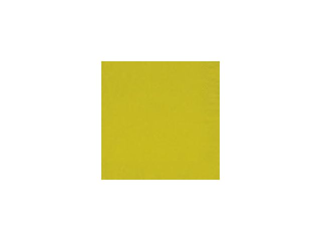 Servett 3-lags 33x33cm kiwi 125/FP