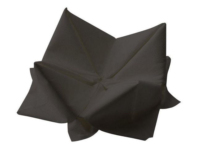 Servett 3-lags 33x33cm svart 125/FP - 2