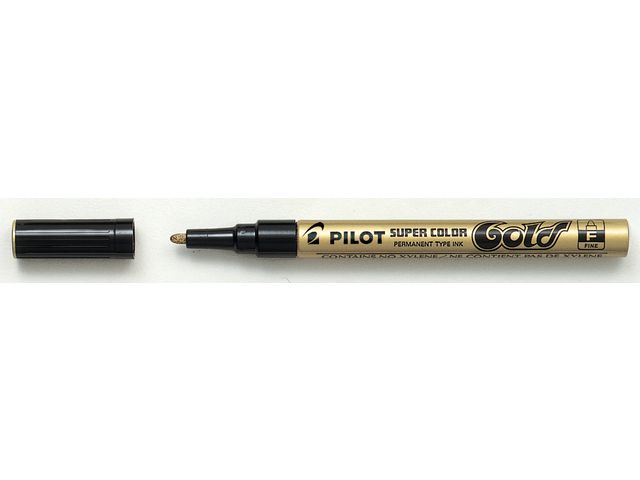 Märkpenna Pilot fine guld 12/fp - 2
