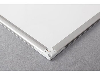 Whiteboardtavla emalj Alu 150x120cm