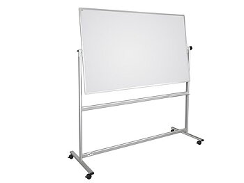 Whiteboardtavla vändbar/mobil 120x90cm