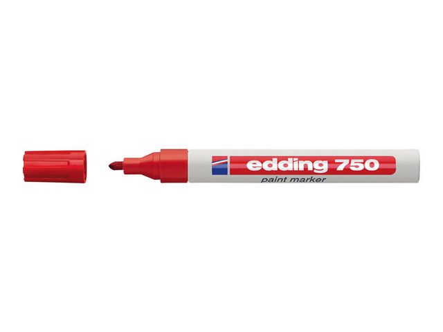 Märkpenna Edding 750 röd 1/fp - 3