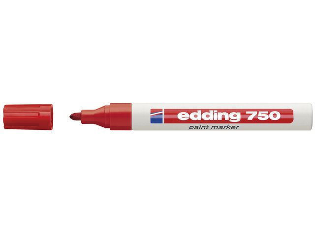 Märkpenna Edding 750 röd 1/fp - 2