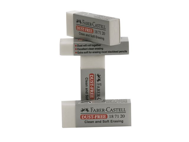 Suddgummi Faber Castell Dust Free 20/fp - 3