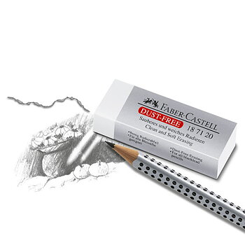 Suddgummi Faber Castell Dust Free 20/fp