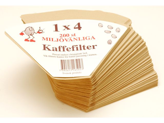 Kaffefilter 1x4 200/FP