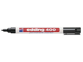 Märkpenna Edding 400 svart 10/fp