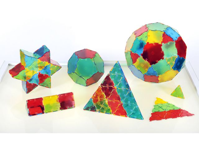 Polydron Transparent 164 delar 