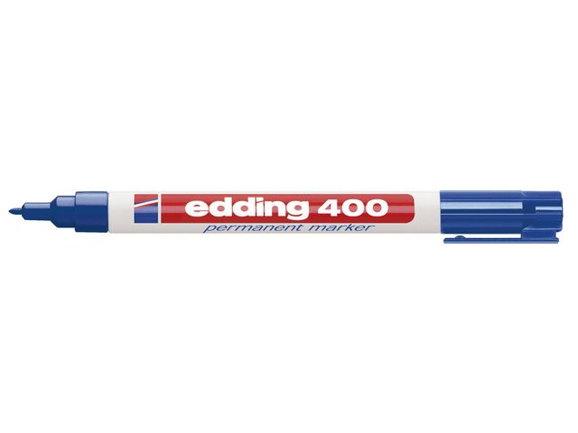 Märkpenna Edding 400 blå 10/fp - 2