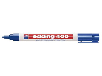 Märkpenna Edding 400 blå 10/fp