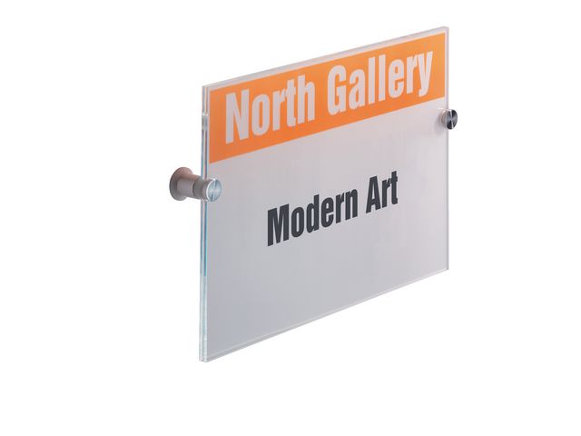 Dörrskylt DURABLE Crystal Sign 148x210mm - 3