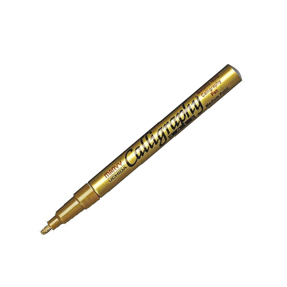 Kalligrafipenna MARVY 2,5mm guld 