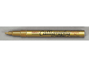 Kalligrafipenna MARVY 2,5mm guld 
