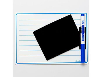 Whiteboard kontorstavla A5 linjerad