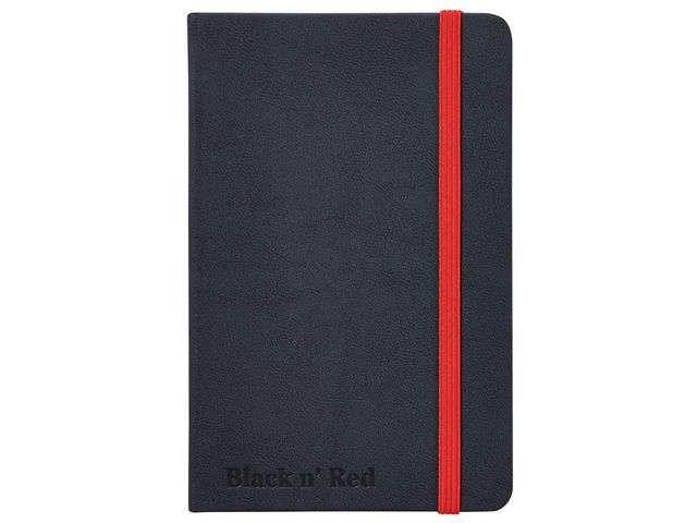 Anteckningsblock OXFORD Black n´Red A6 soft linj