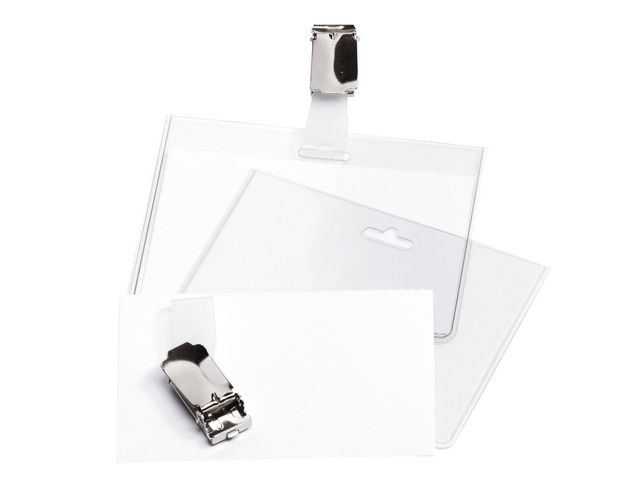 Namnskylt DURABLE clips liggande25/FP