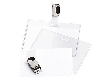 Namnskylt DURABLE clips liggande25/FP