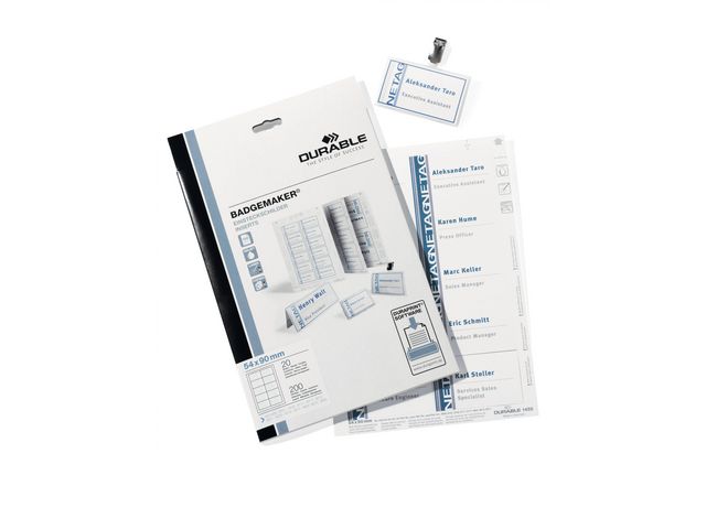 Instick DURABLE 90x54mm 200/FP