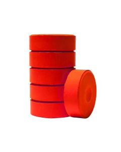 Färgblock 44 mm röd 6/fp