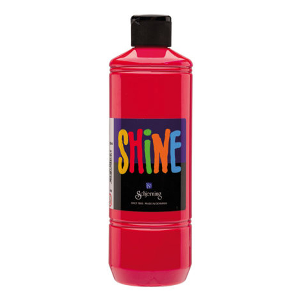Glansfärg Shine 500 ml klarröd