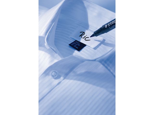 Märkpenna Lumocolor textil Fin svart - 3