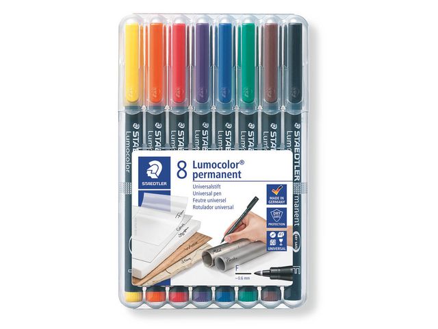 Märkpenna Staedtler Lumocolor® 318 8/fp - 2