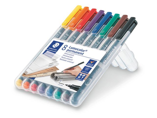 Märkpenna Staedtler Lumocolor® 318 8/fp