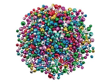 Pärlor facetterade metallic 500gr