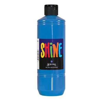 Glansfärg Shine 500 ml klarblå