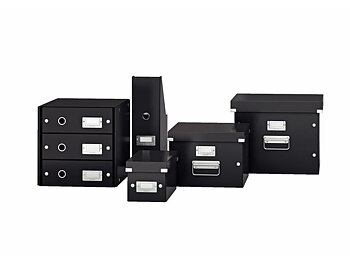 Förvaringslåda Click&Store svart