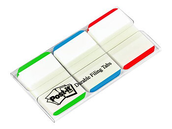 Index POST-IT Strong st.färg m.skrivfält