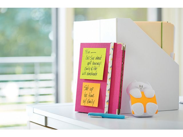 Memoblock POST-IT rutat 102x152 gul - 3